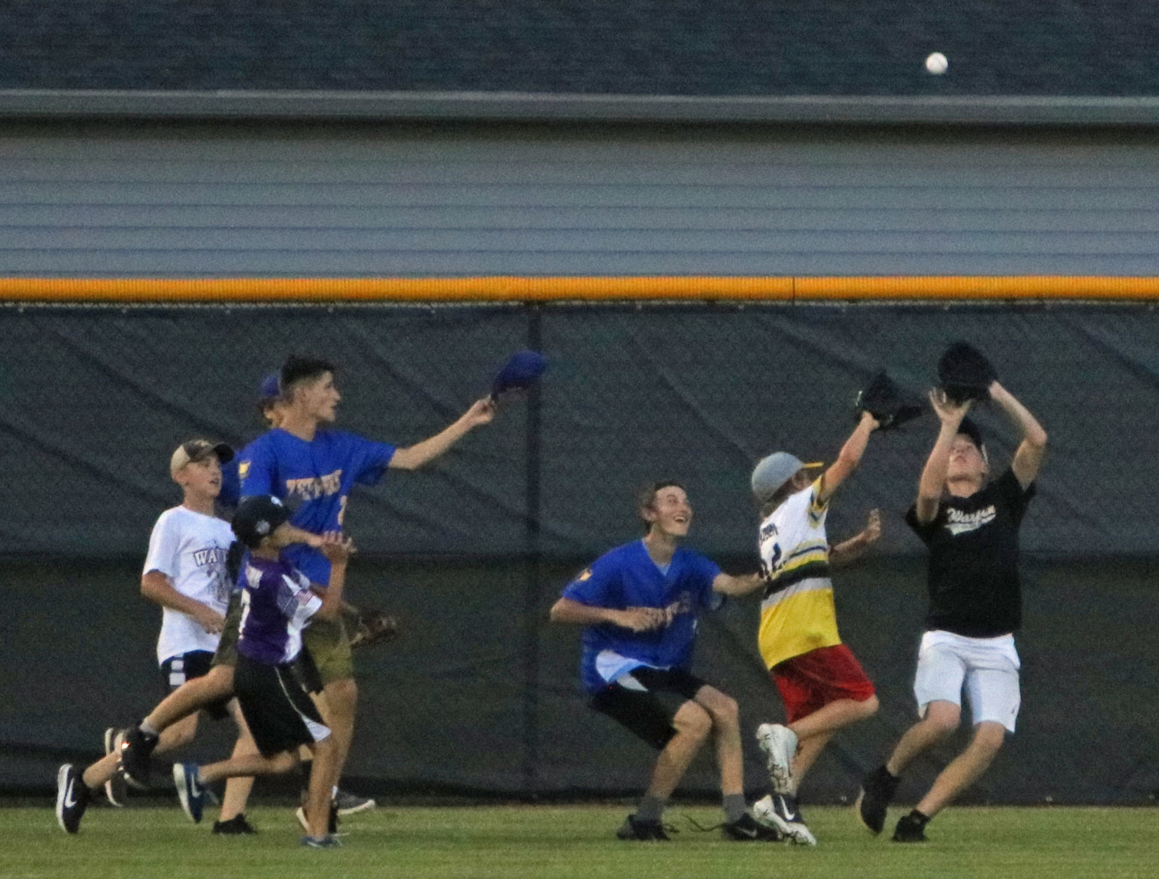 Waupun Little Leaguers Shag Balls at HR Derby